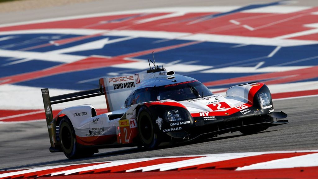 Beide Porsche 919 Hybrid trotzen der Hitze von Austin mit Bestzeiten