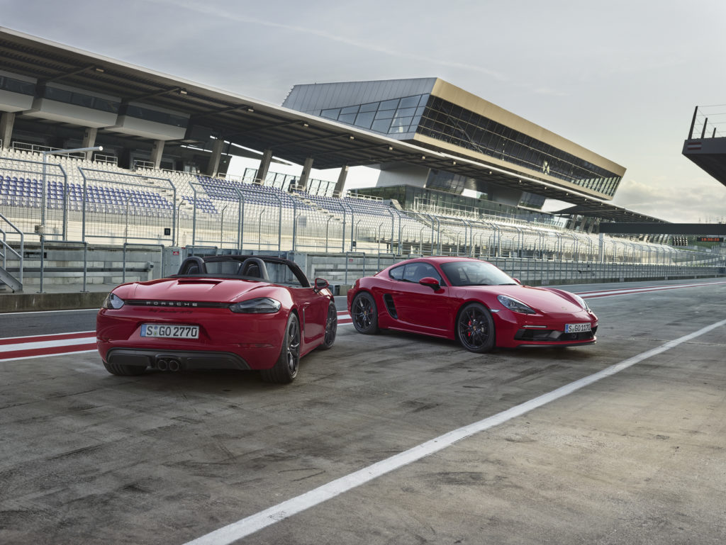 Porsche 718 Boxster GTS und 718 Cayman GTS