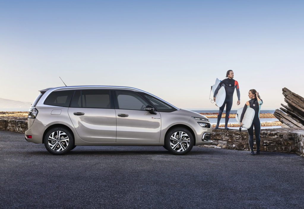 Neue Sondereditionen: Citroën C4 Picasso und Citroën Grand C4 Picasso Rip Curl