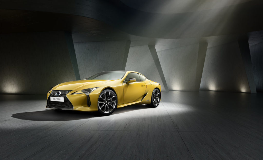 Lexus LC yellow Edition