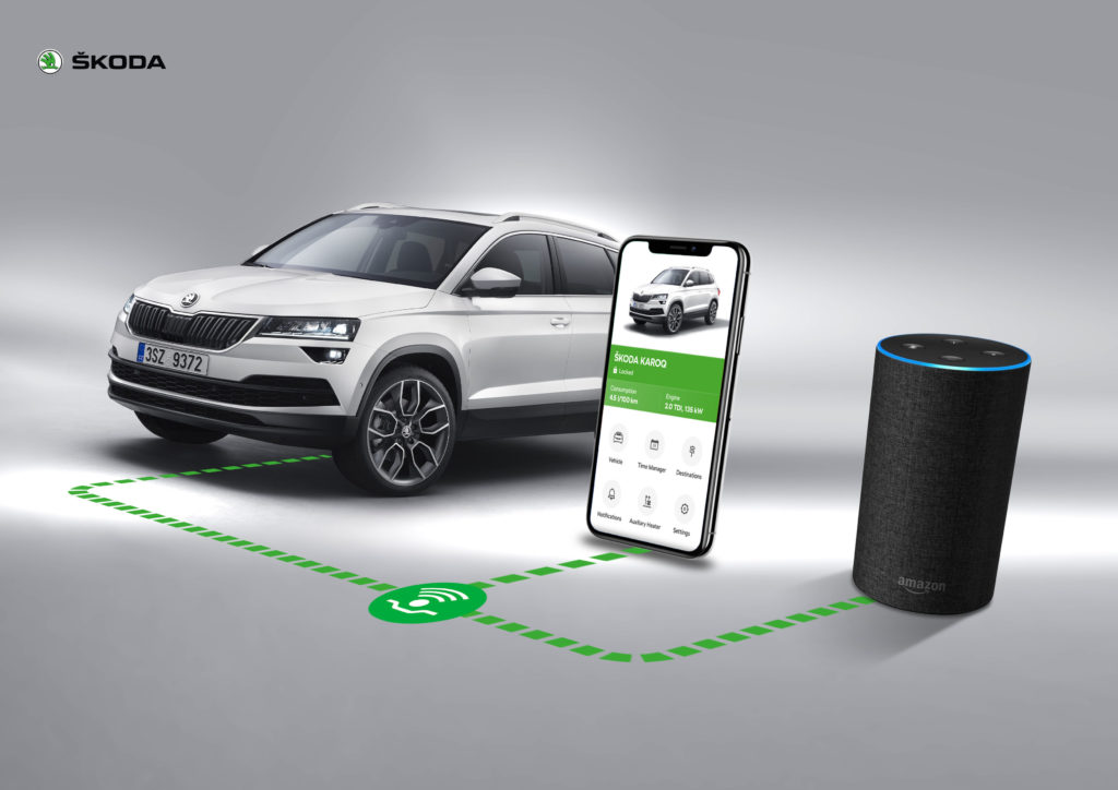 SKODA Connect Alexa