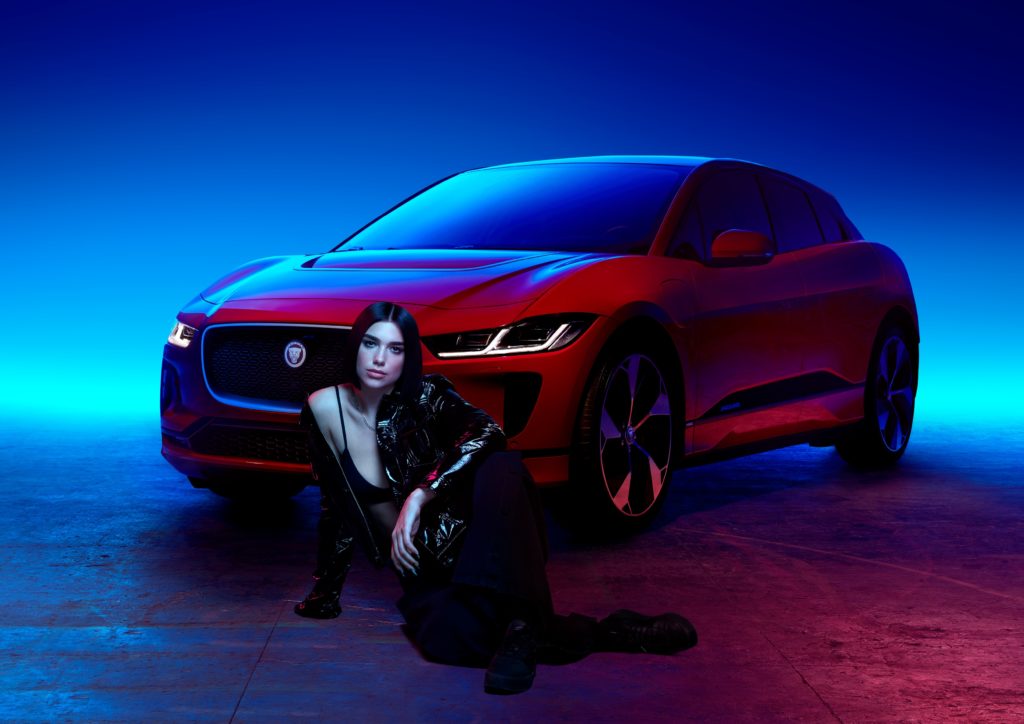 Dua Lipa und der neue Jaguar I-PACE