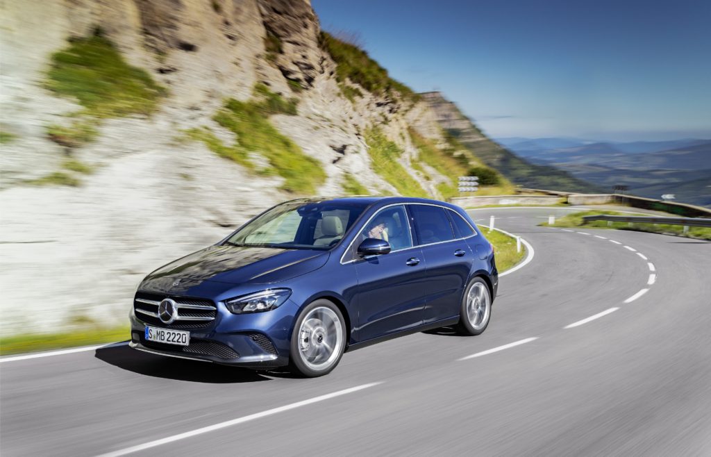 Mehr Sports für den Tourer - Die neue Mercedes-Benz B-Klasse