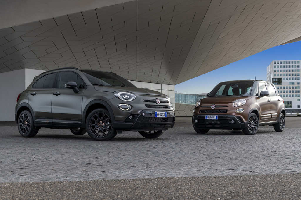 Fiat 500X und Fiat 500L jetzt auch in sportlicher Variante S-Design