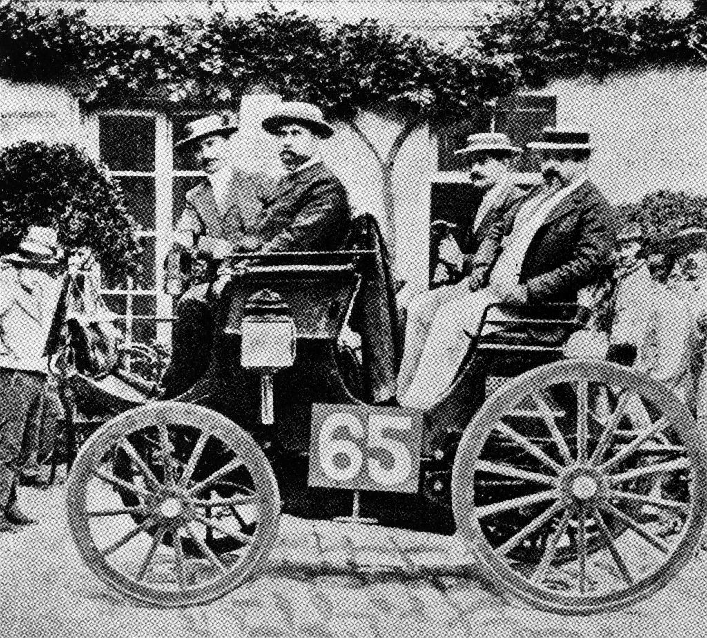 Erste Automobilwettfahrt von Paris nach Rouen, 22. Juli 1894